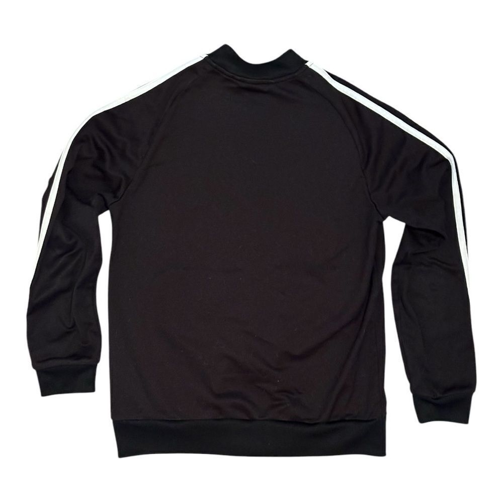 Adidas Track Jacket Boys Size Medium Black - Picture 2 of 4